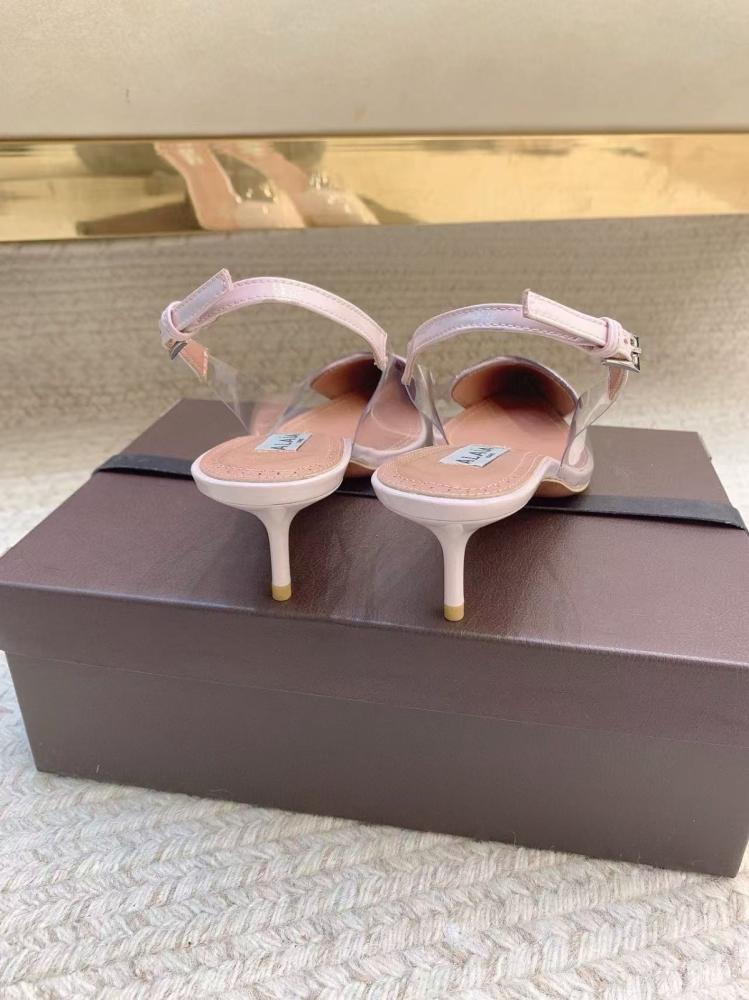Heel and flat shoes
