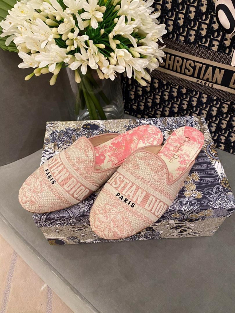 slippers dior