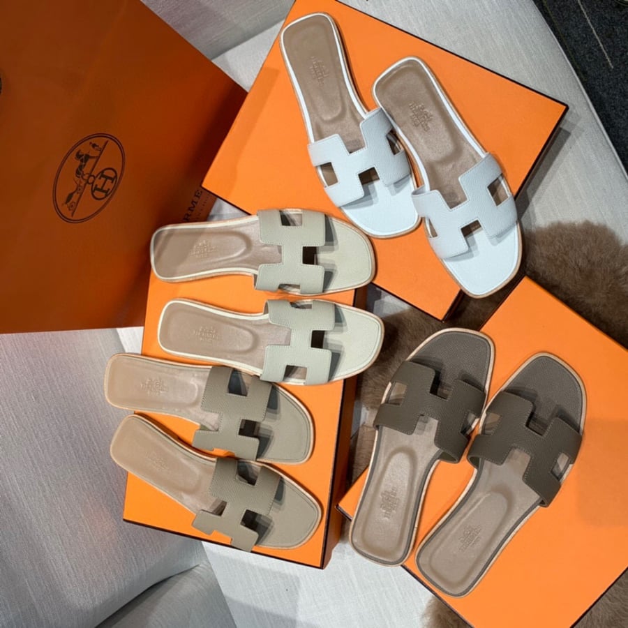 Hermes slippers