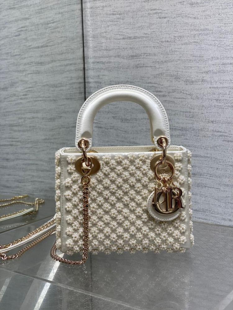 حقيبة ديور صناعة يدوية 17cm