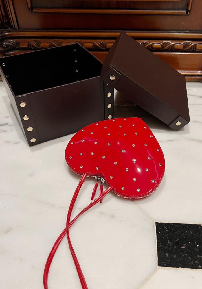 Alya bag in the shape of a heart 21cm