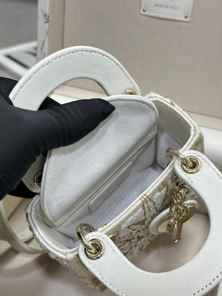 حقيبة ديور صناعة يدوية 12cm