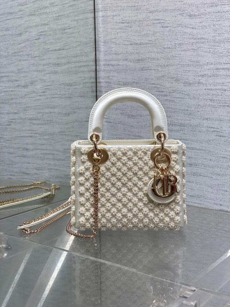 حقيبة ديور صناعة يدوية 17cm