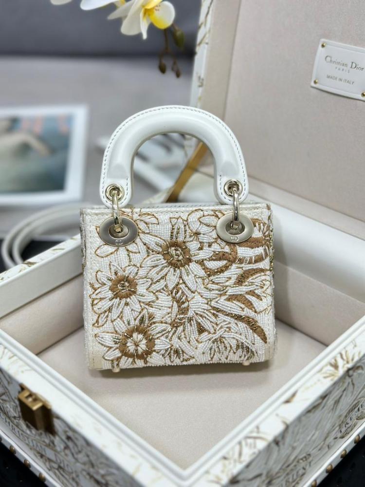حقيبة ديور صناعة يدوية 12cm