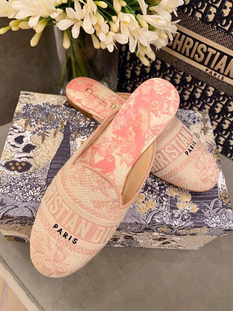 slippers dior