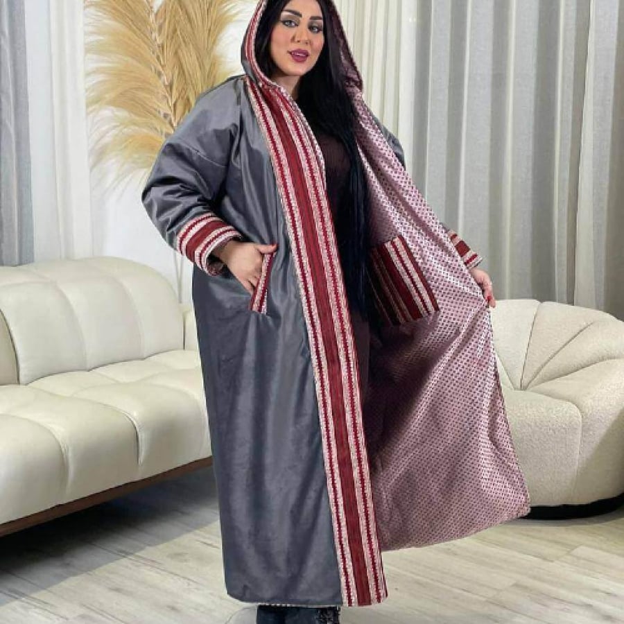 فروة شتاء نسائية كشمير وشمواه