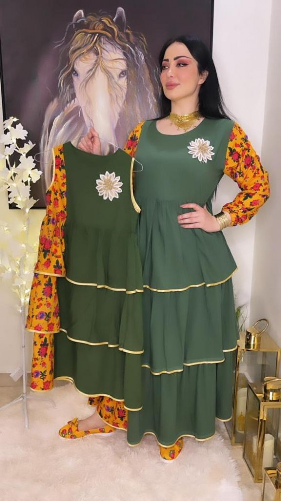 اطقم فساتين الام والبنت