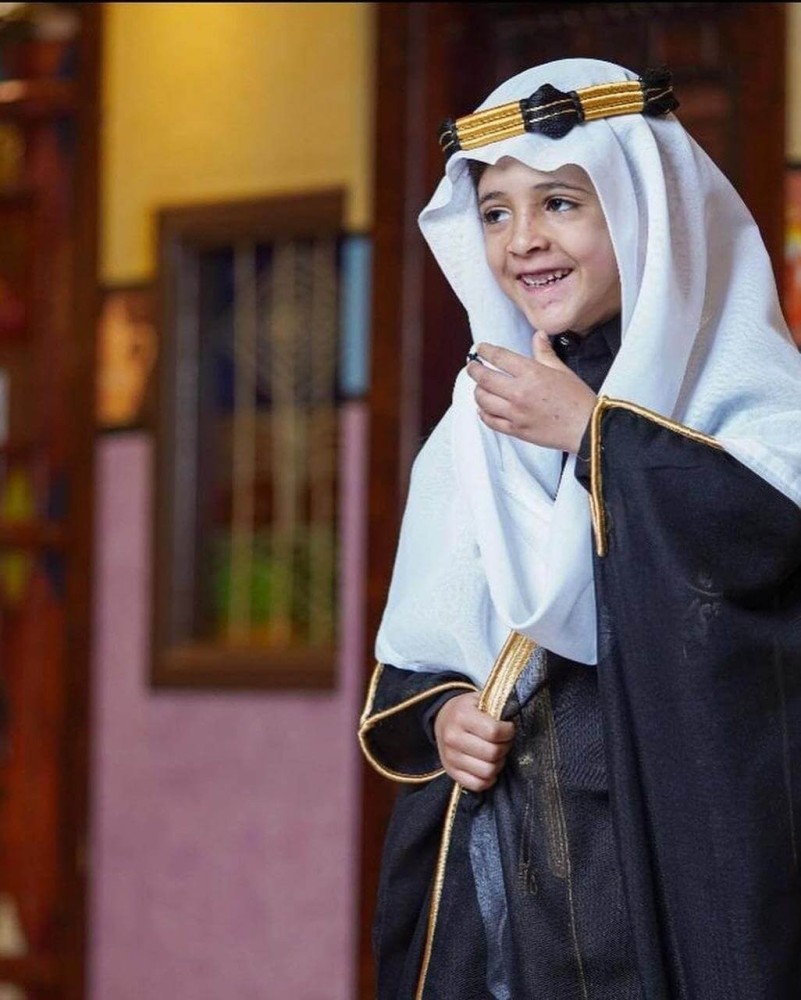 طقم اطفال يوم التأسيس