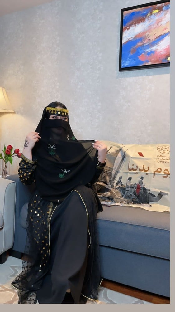 جلابية نسائي يوم التأسيس
