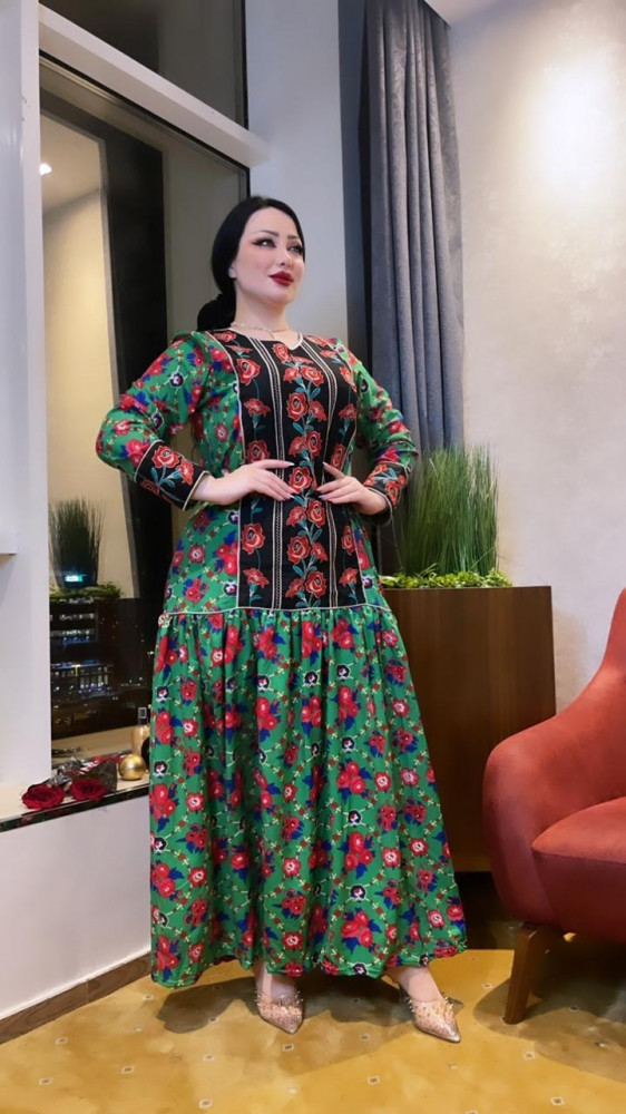 فستان شالكي نسائي رمضاني