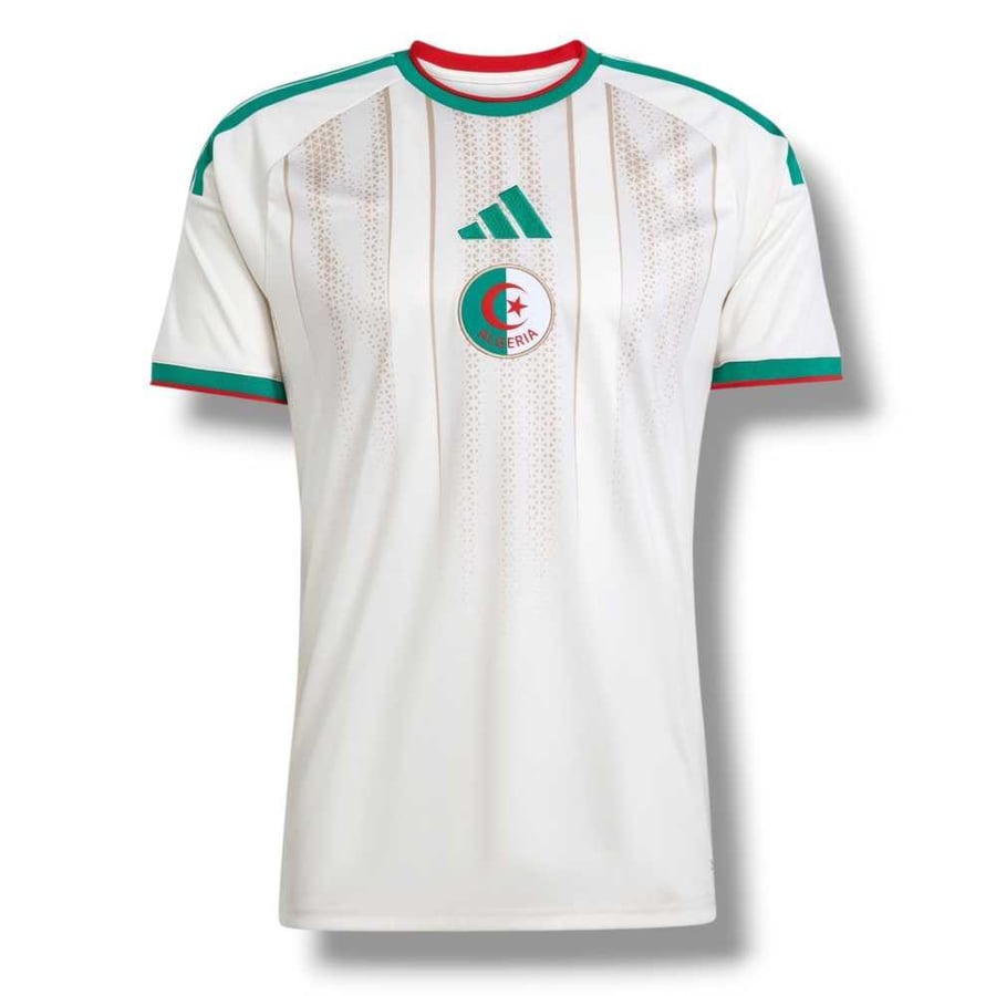 تيشيرت الجزائر كأس العالم 2026 الأبيض