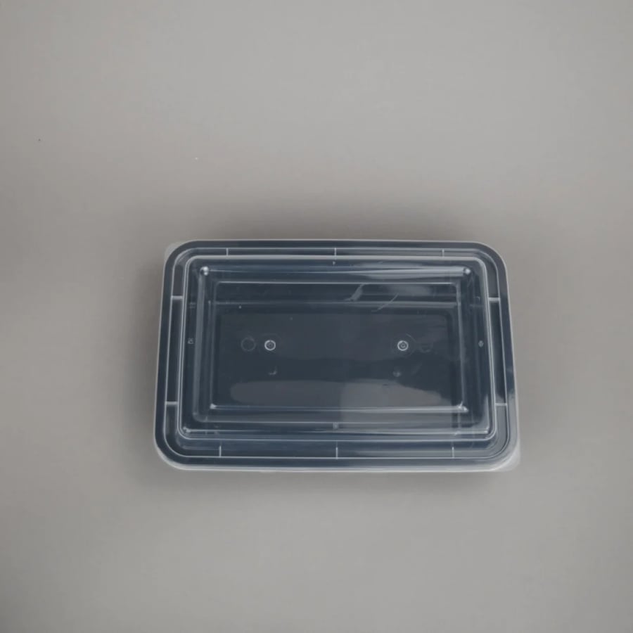 صحن طعام مستطيل 473 مل