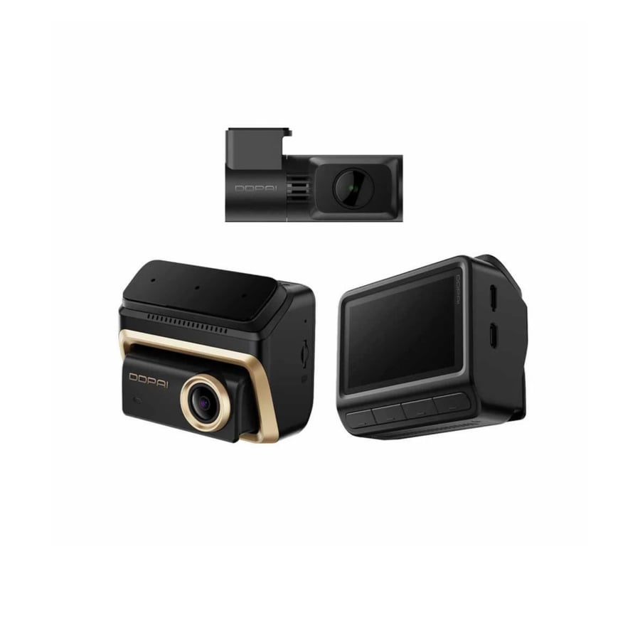 DDPAI - داش كام Z90 Master كاميرا امامية 4K وخلفية 4K تدعم 4G + GPS