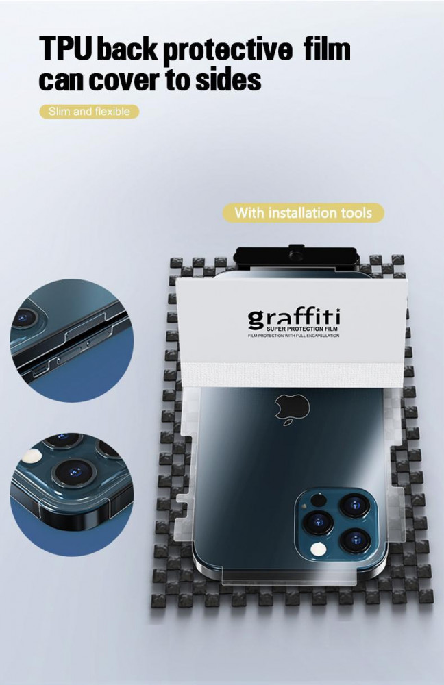 For iPhone 12 Pro Graphite package for iPhone 6in1