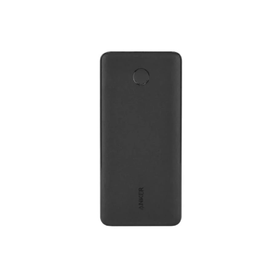 Portable battery with a capacity of 10,000 mAh, 15-watt power, with two Type-C ports and one USB port