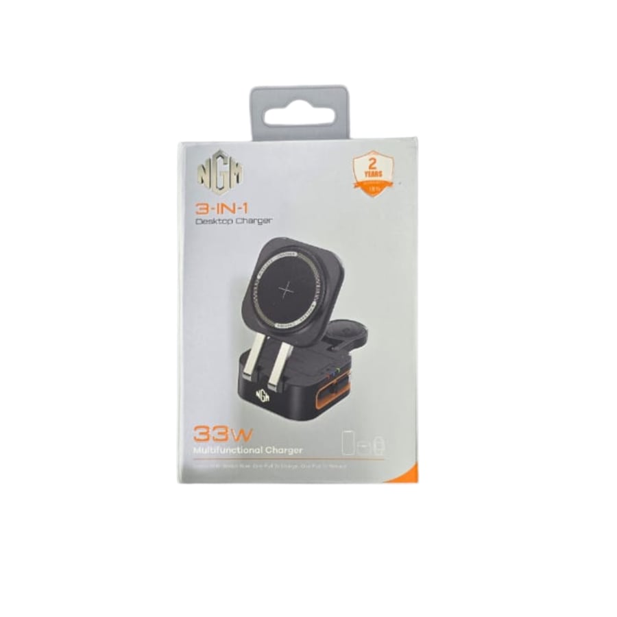 NGM - Magnetic phone charging stand 3*1 with 33 watts power
