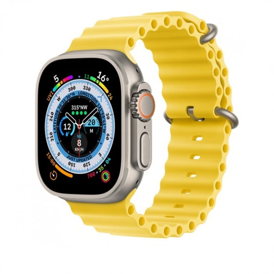 Apple Watch silicone graffiti strap - size 42 - 44 - 45 - 49