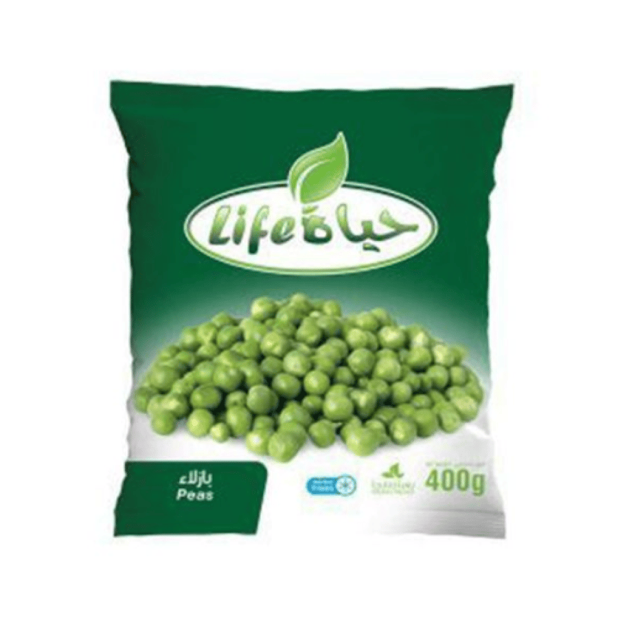 حياة بازيلاء خضراء 400 جم
