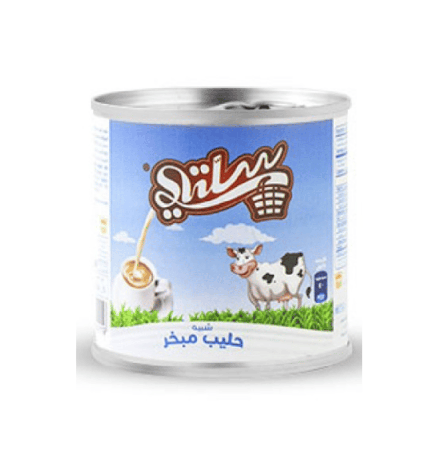 سلتي حليب مبخر كامل الدسم 400 جم