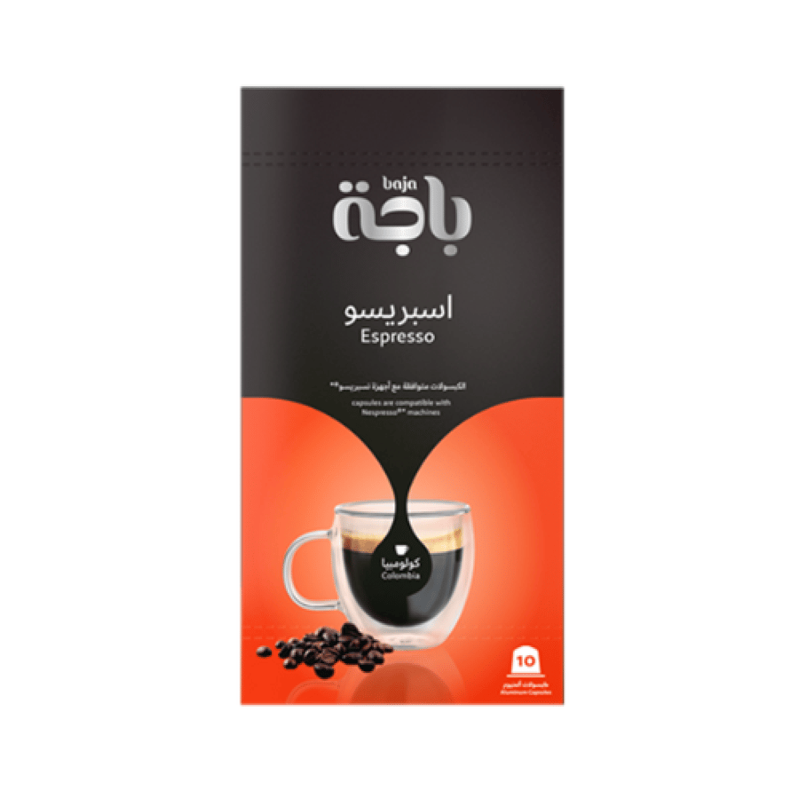باجة كبسولات اسبويسو كولومبيا 10*50 جم