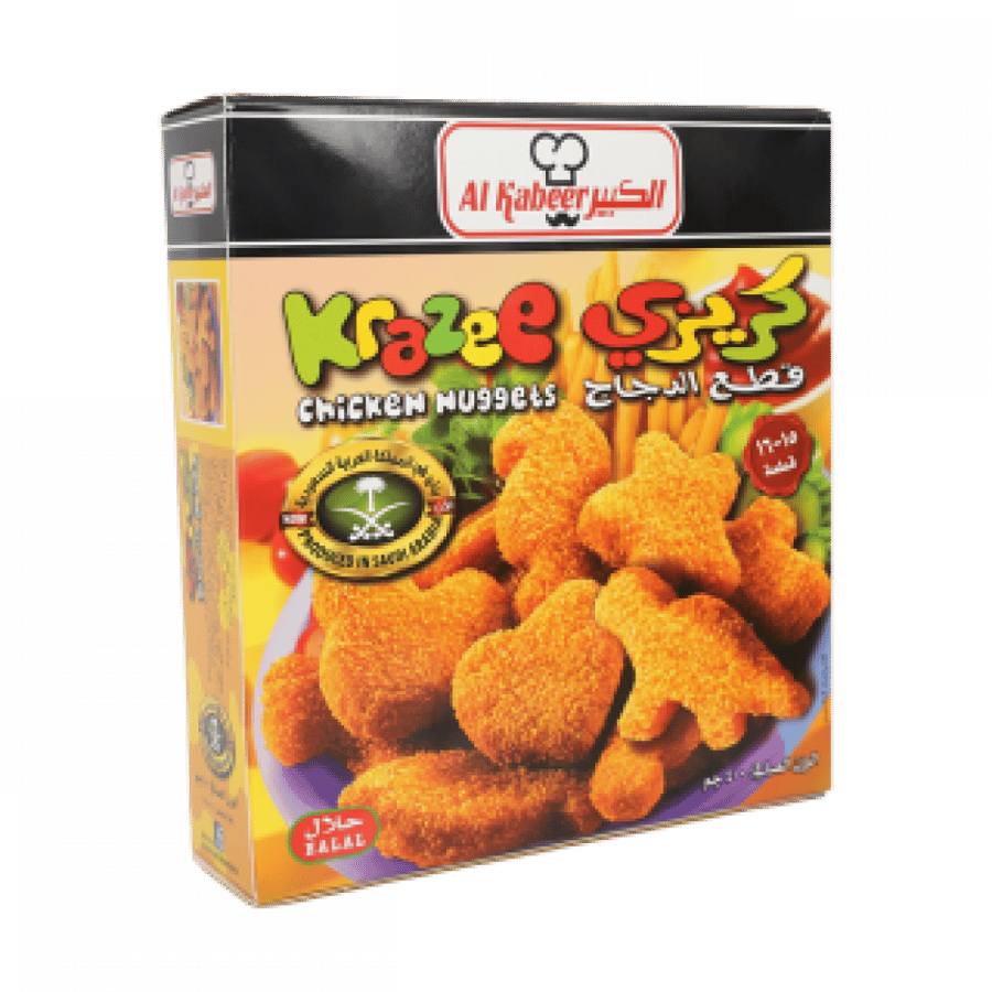 الكبير كريزي قطع الدجاج 15-16 قطعه 400 جم