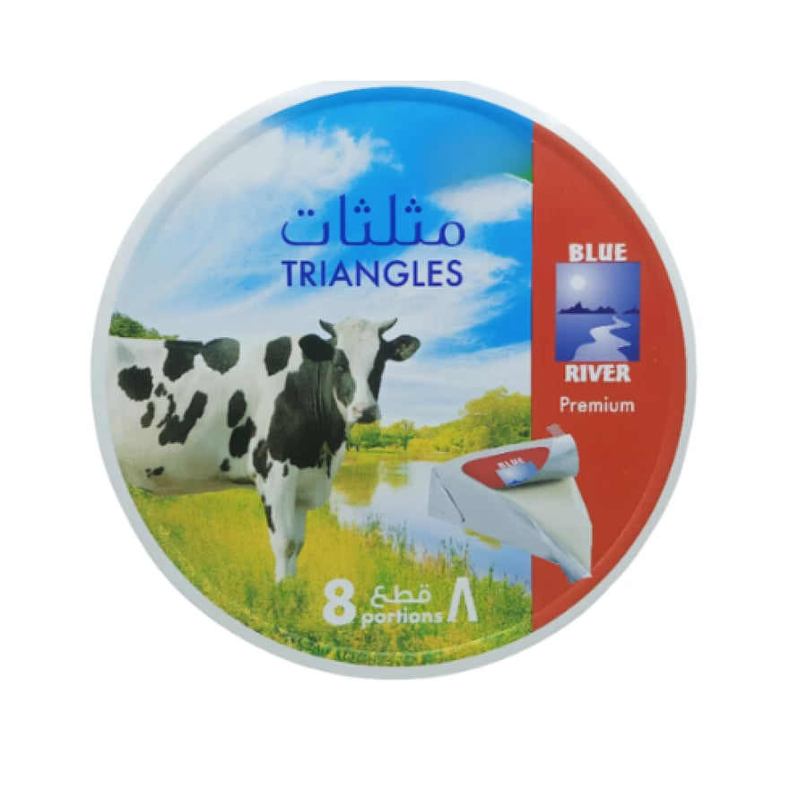 بلو ريفر جبنة مثلثات 8 حبات