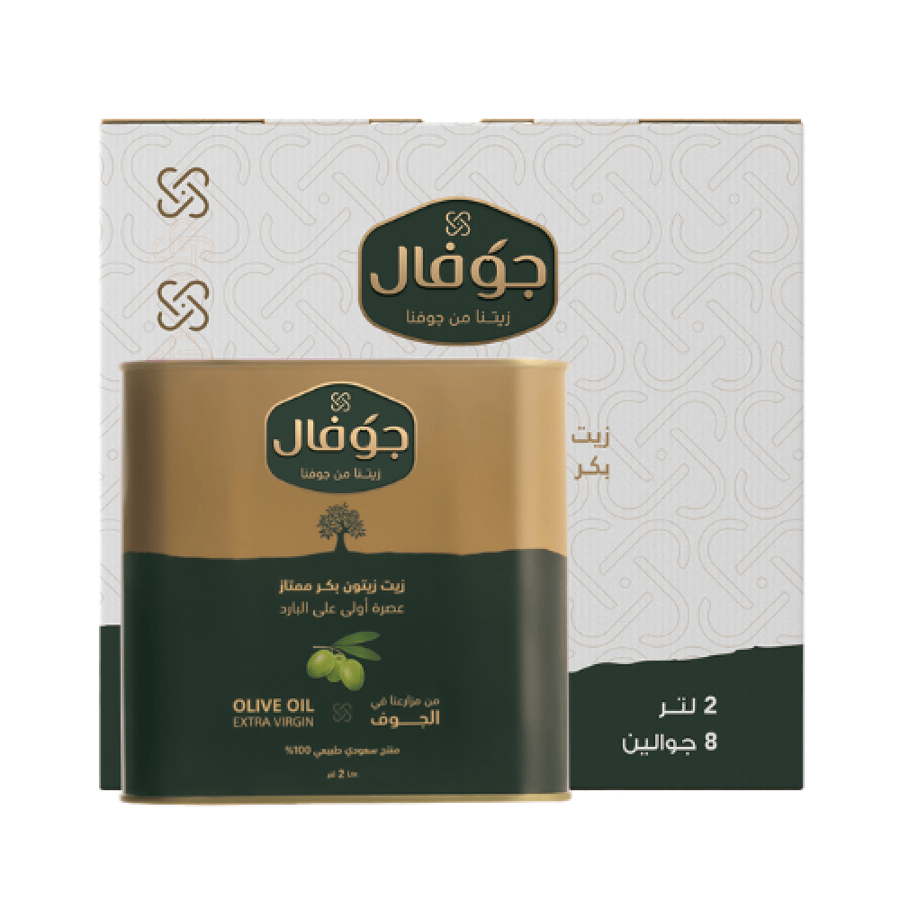 جوفال كرتون زيت زيتون بكر ممتاز 8*2 لتر