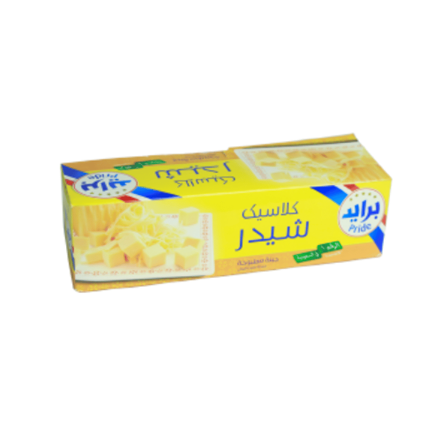 برايد جبنة شيدر قالب 500 جم
