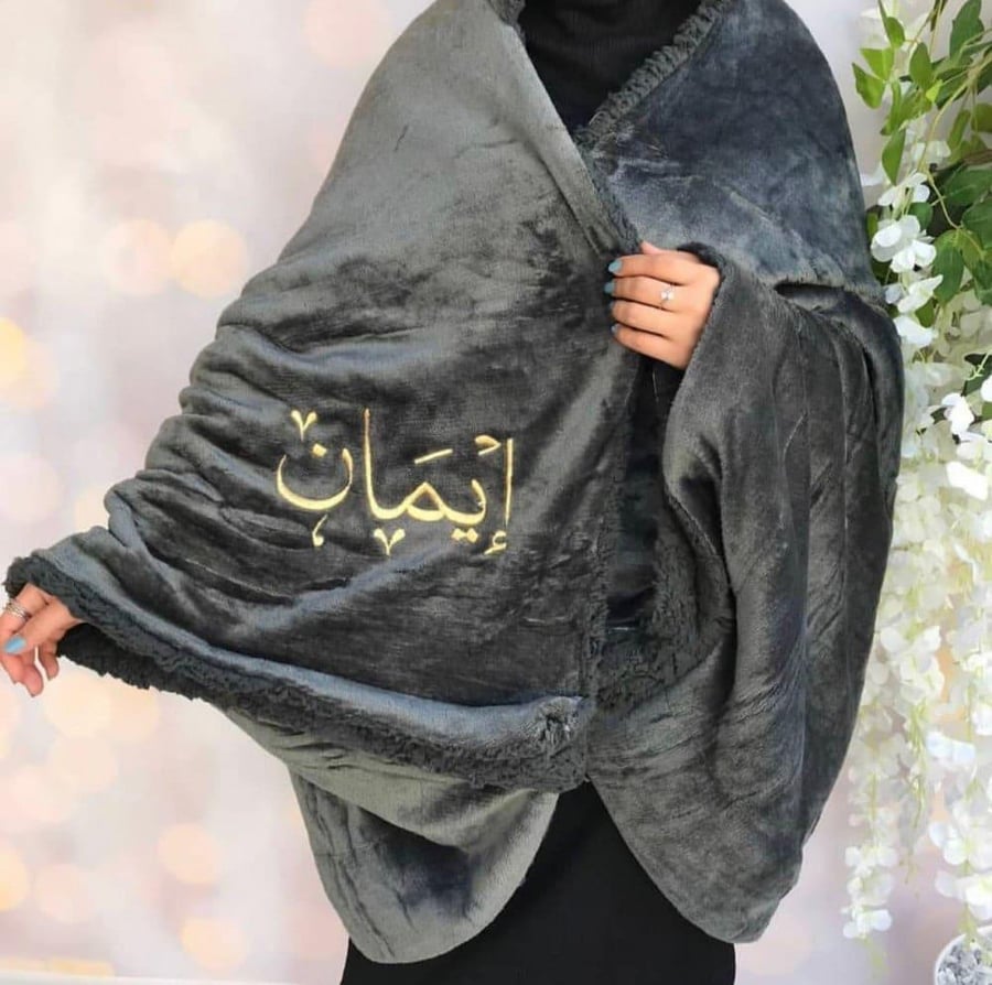شال شتوي أنيق