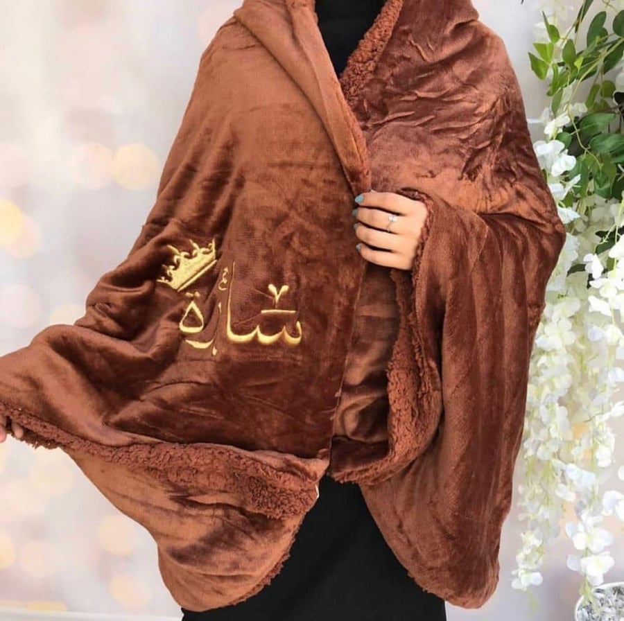 شال شتوي أنيق