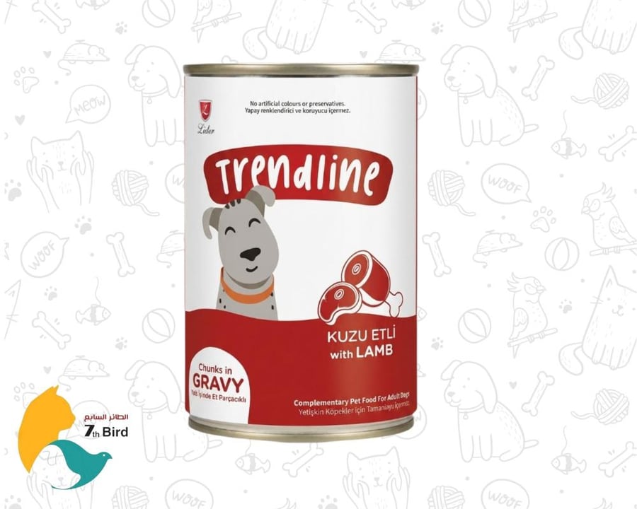 تريندلاين طعام رطب للكلاب بلحم الضأن في المرق 400g