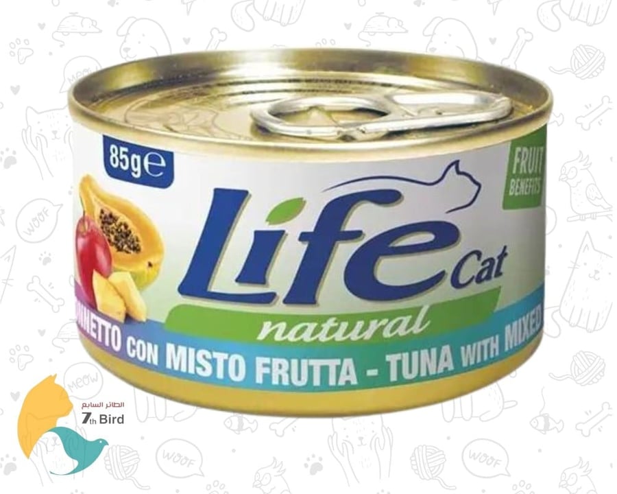 الطعام الرطب للقطط من لايف كات Life Cat