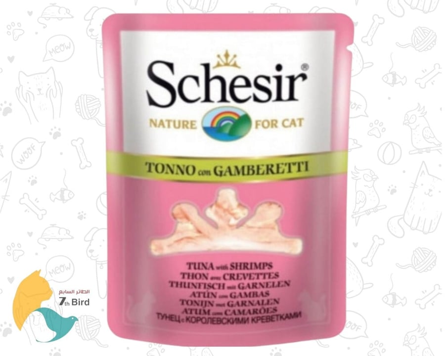 الطعام الرطب للقطط من شيزر Schesir