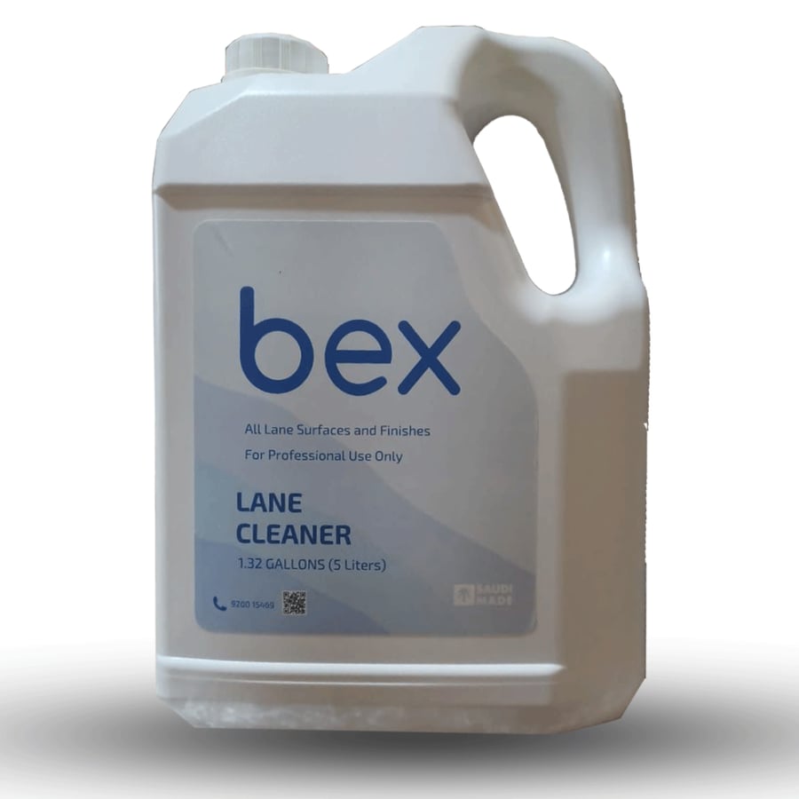 منظف مسارات البولينج 5 ليتر شد 4 حبات Lane Cleaner