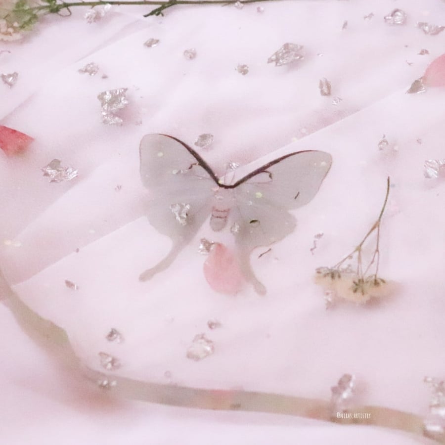 Silver dessert plate