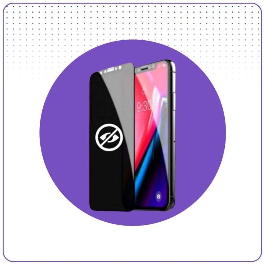 زجاج ملاقيف  اجهزة ايفون 16+17+18