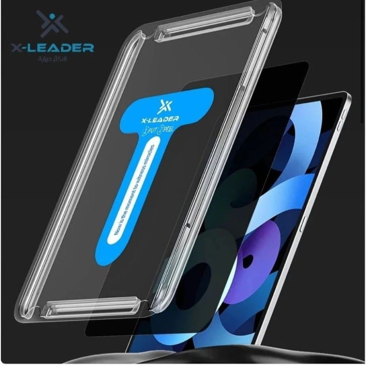 iPad sticker glass self-adhesive installation X-LEDER