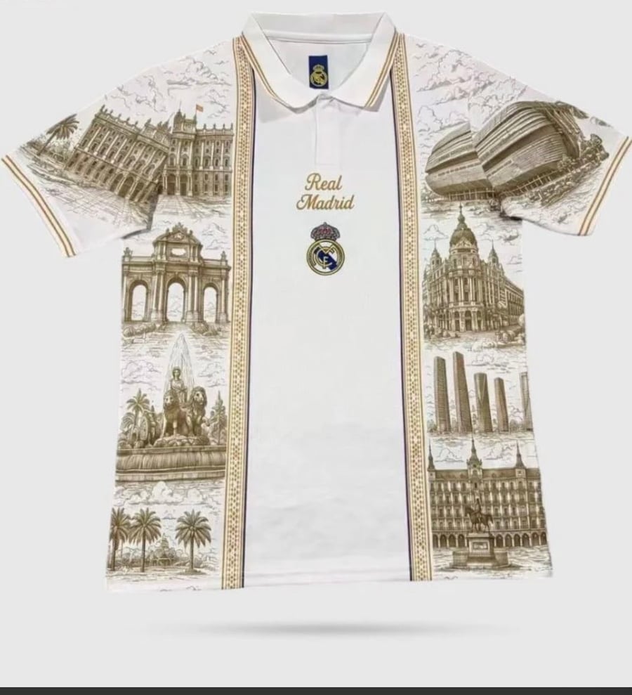 تيشيرت بولو معالم مدريد