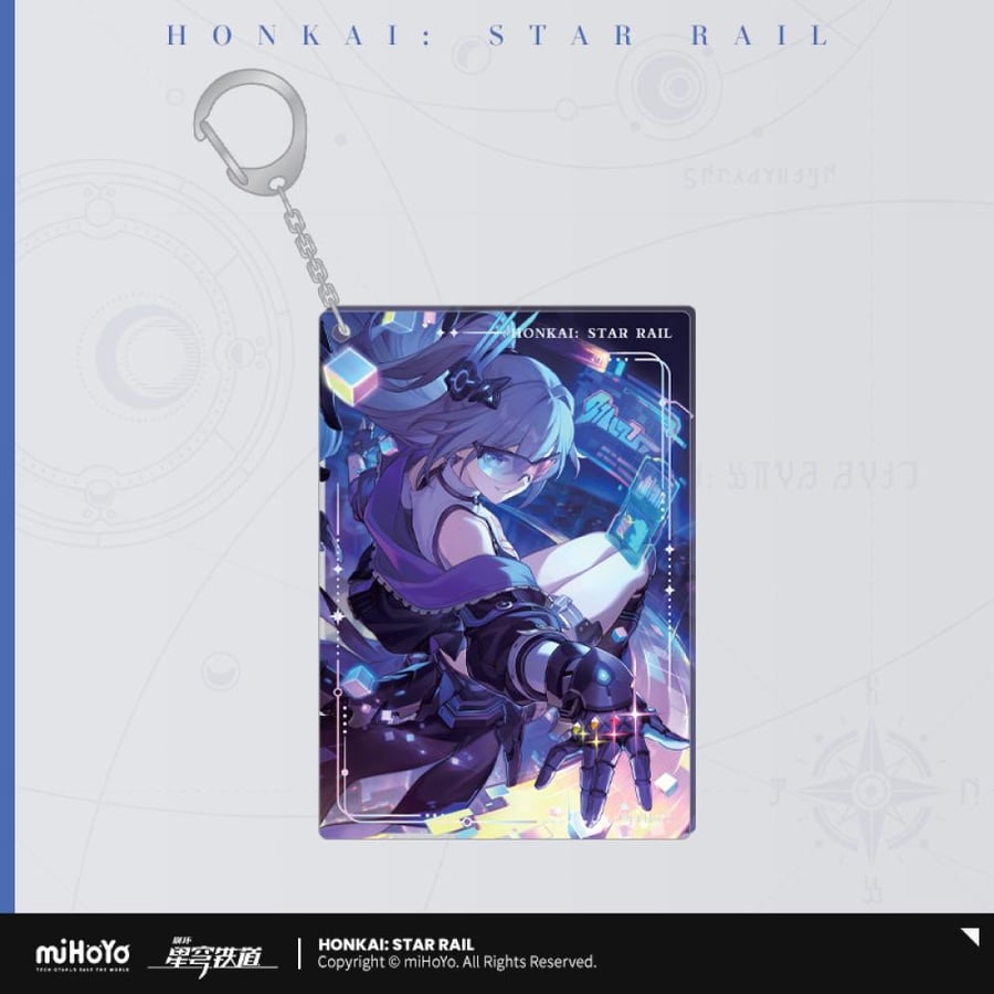 Honkai Star Rail - Silver Wolf BIG Keychain