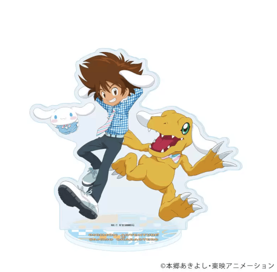 Digimon x Sanrio - Taichi Tagami x Cinnamonroll Acrylic Stand