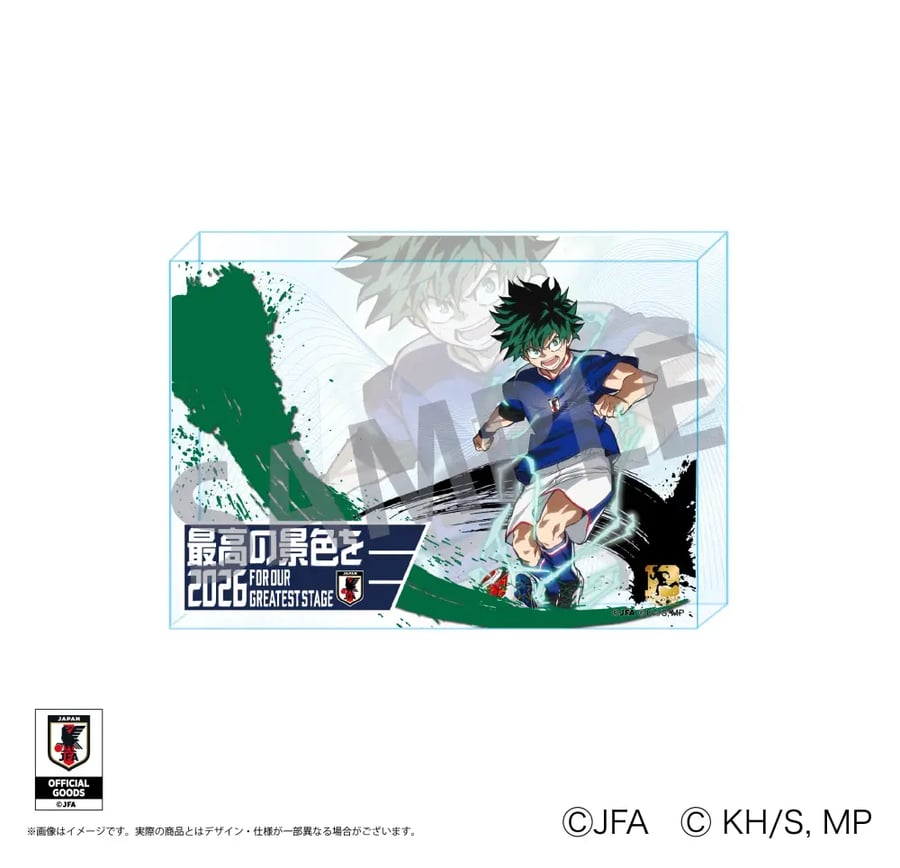 My Hero Academia - Japan Soccer Team Ver Acrylic Block