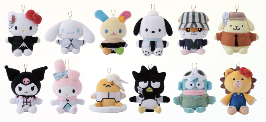 Bleach x Sanrio - Sanrio Plushies