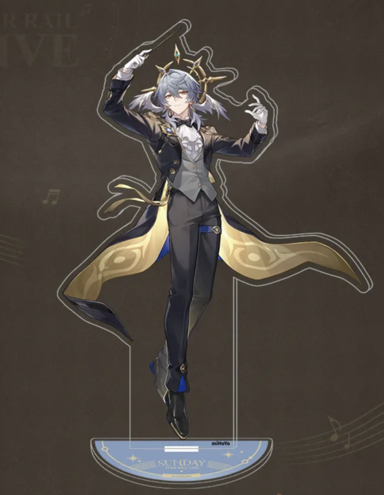 Honkai Star Rail - Sunday Live Ver Acrylic Stand