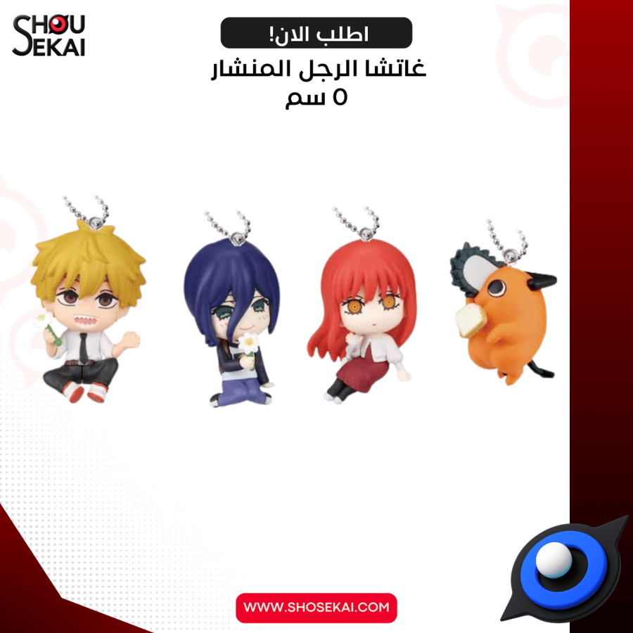 Chainsaw Man - Keychain Gacha By Luck