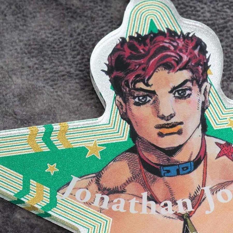Jojo Bizzare Adventure - Part 1-9 Star Acrylic Keychain