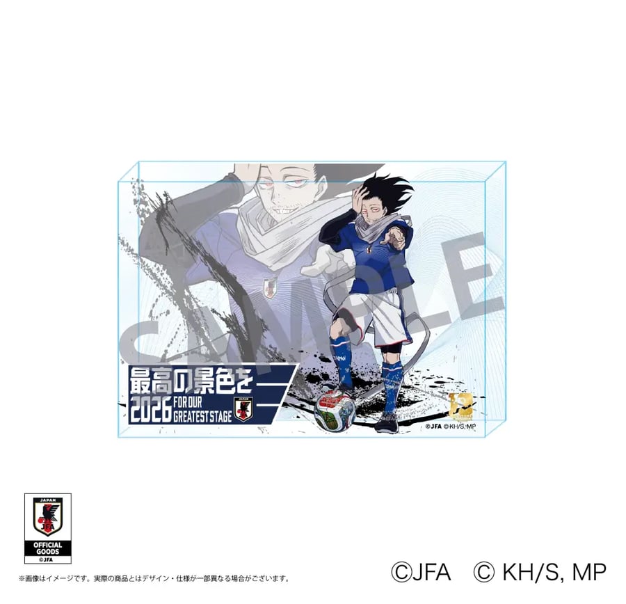 My Hero Academia - Japan Soccer Team Ver Acrylic Block