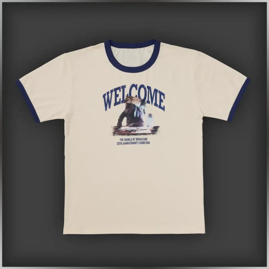 BIOHAZARD 30th Ann Exhibition - Welcome T-Shirt