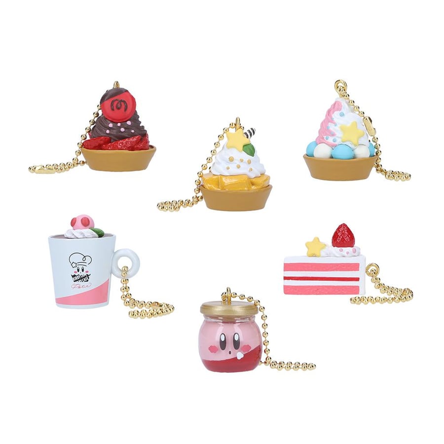 Kirby Cafe - Kirby Cake Keychain By Luck