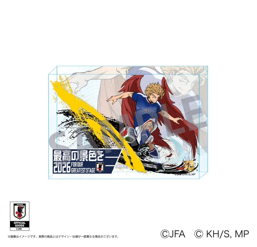 My Hero Academia - Japan Soccer Team Ver Acrylic Block