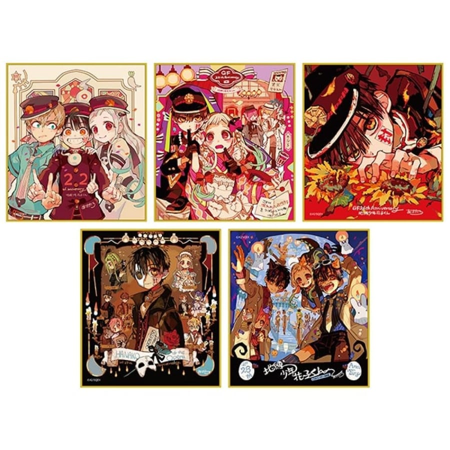 Hanako Kun - Shikishi postcard By Luck